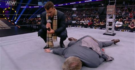 MJF debuts a custom belt, attacks William Regal to end their 